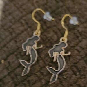 - Mermaid Dangle Earrings